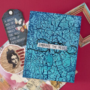 Spellbinders Crackle Paint 3D Embossing Folder From the Beautifully Imperfect Collection
