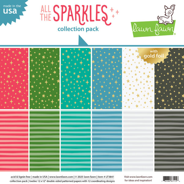 Lawn Fawn Collection Pack 12X12 All the Sparkles
