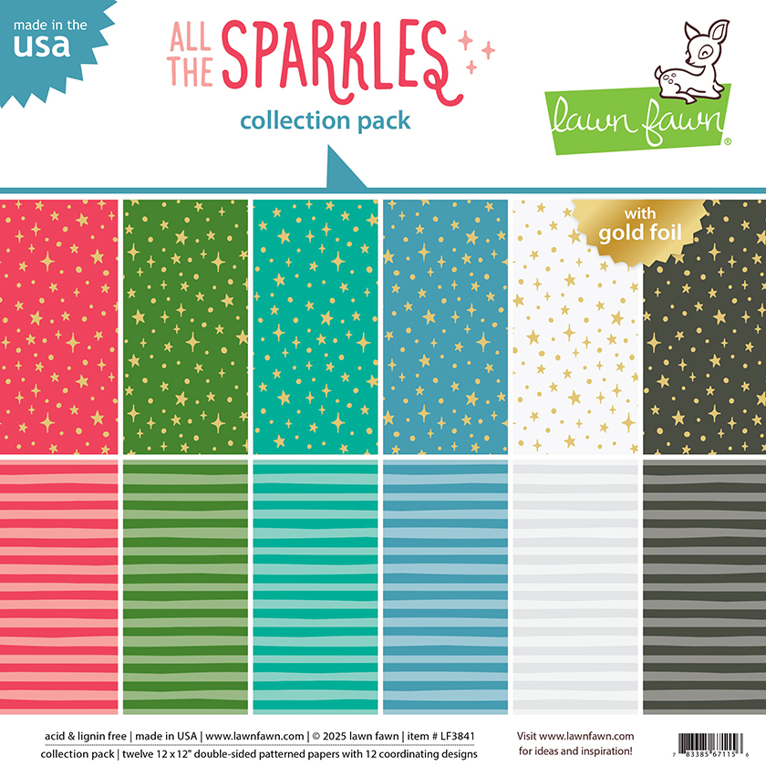 Lawn Fawn Collection Pack 12X12 All the Sparkles