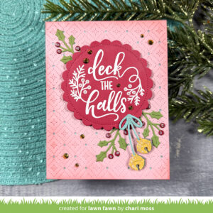 Lawn Fawn Die Big Messages: Christmas