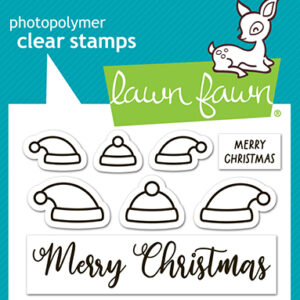 Lawn Fawn Stamp All the Santa Hats