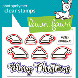 Lawn Fawn Die All the Santa Hats