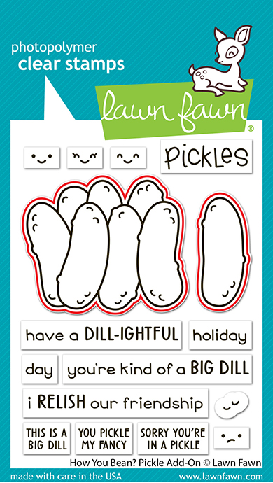 Lawn Fawn Die How You Bean? Pickle Add-on