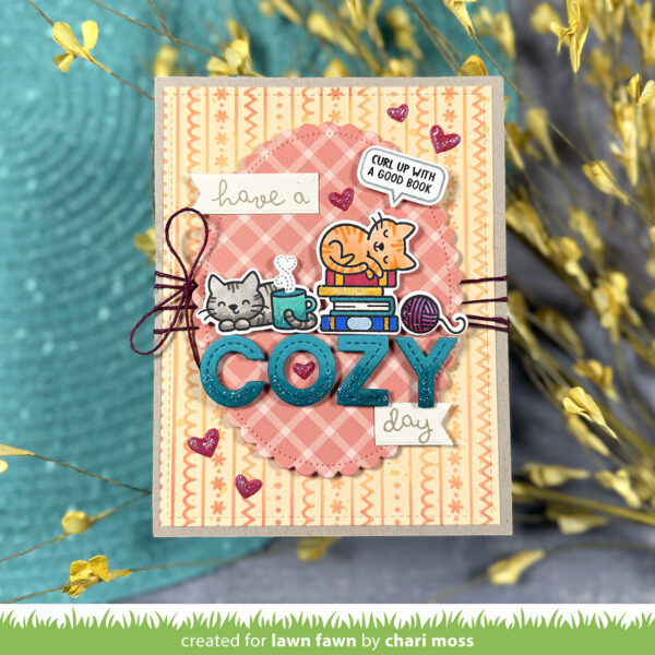 Lawn Fawn Stencil Cozy Sweater