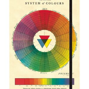 CAVALLINI & CO COLOR WHEEL LARGE NOTEBOO