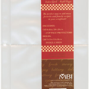MBI RECIPE BOOK REFILLS 2-UP