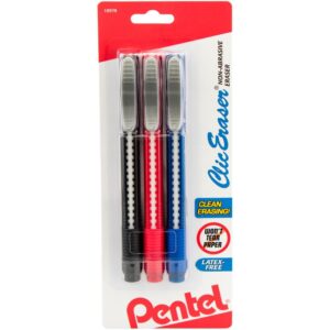 PENTEL CLIC ERASER 3 PACK
