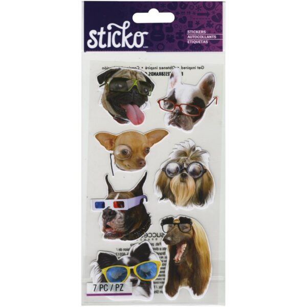 EK JOLEES STICKER FUNNY DOGS