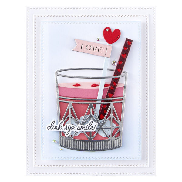 Spellbinders Love On the Rocks Etched Dies From the Love On the Rocks Collection