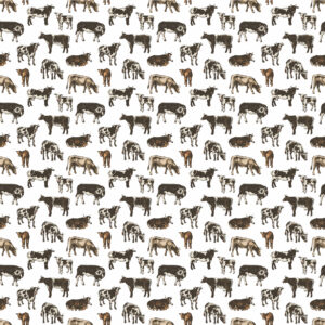 Reminisce Holy Cow 12X12 Hereford