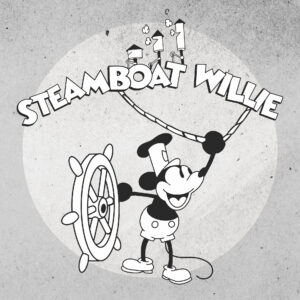 Reminisce Steam Boat Willie 12X12 Podunk Landin