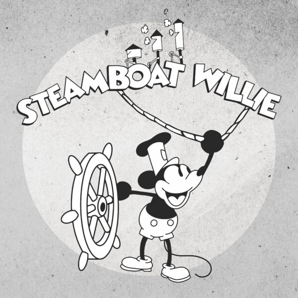 Reminisce Steam Boat Willie 12X12 Podunk Landin