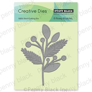 Penny Black Die Poinsettia Cut out