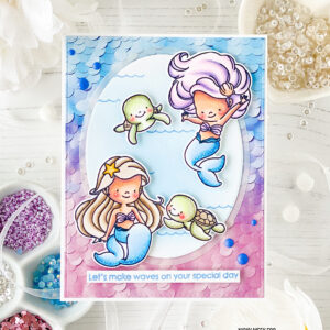 Pink & Main Die Let's Make Waves