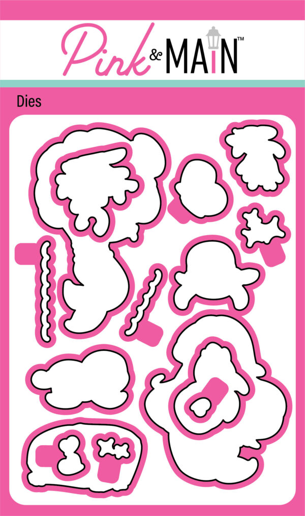 Pink & Main Die Let's Make Waves