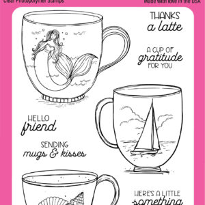 Pink & Main Stamp Summer Mugs