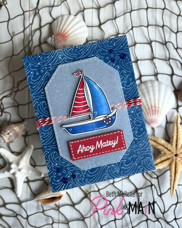 Pink & Main Die Smooth Sailing