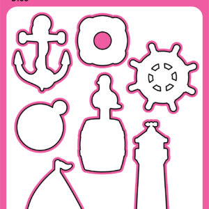 Pink & Main Die Smooth Sailing