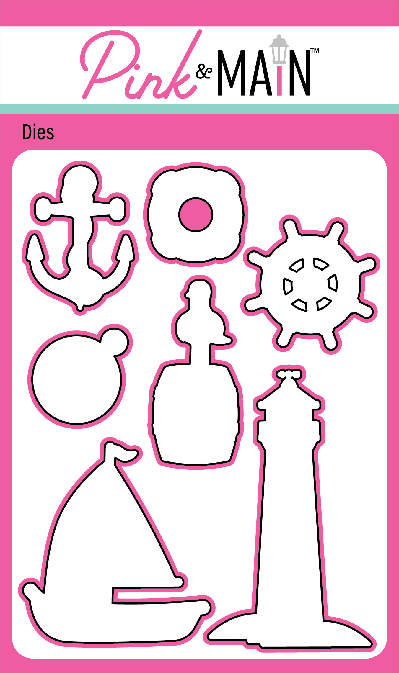 Pink & Main Die Smooth Sailing