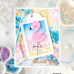 Pink & Main Die the Three Flamingo