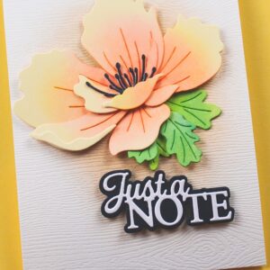 Memory Box Everyday Sentiment Die Just A Note