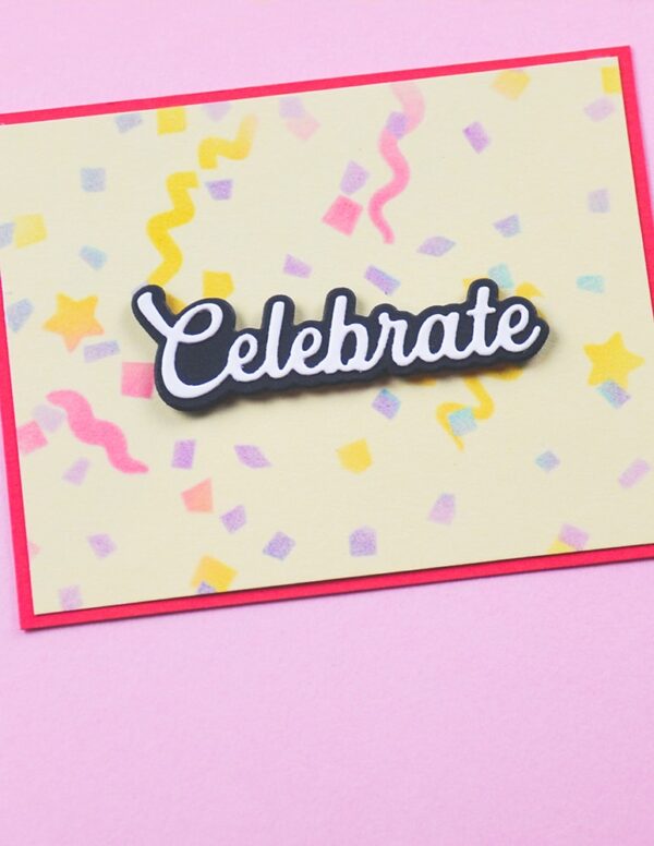 Memory Box Everyday Sentiment Die Celebrate