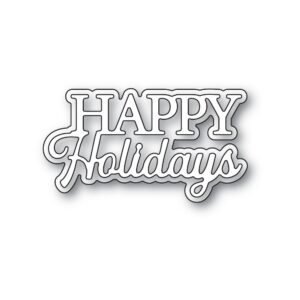 Memory Box Everyday Sentiment Die Happy Holidays