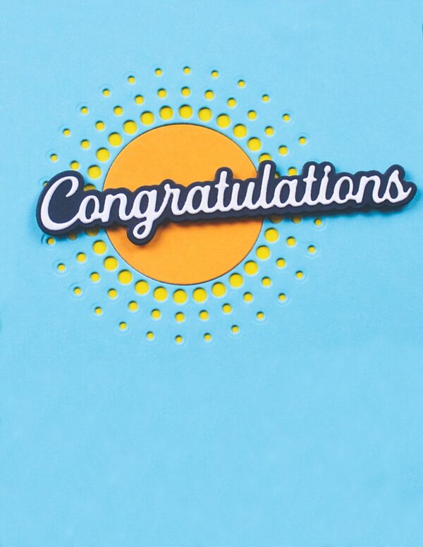 Memory Box Everyday Sentiment Die Congratulations