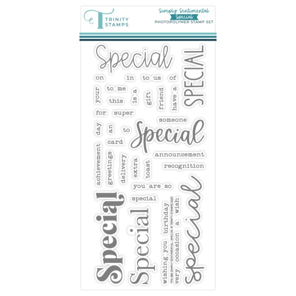 Trinity Stamps Stamp Simply Sentimental Special