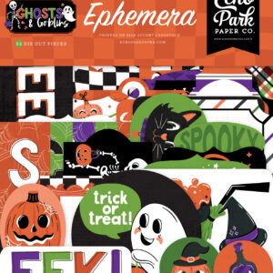 Echo Park Ghosts & Goblins Ephemera