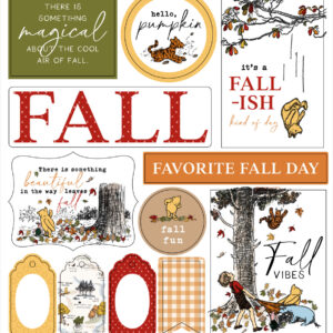 Echo Park WTP Autumn Chipboard Word & Phrases