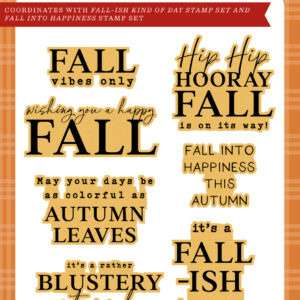 Echo Park WTP Autumn Die Winnie Fall Phrases #2