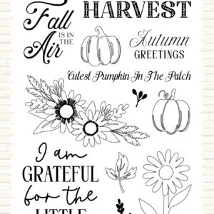 Carta Bella It's Autumn Stamp I Am Grateful