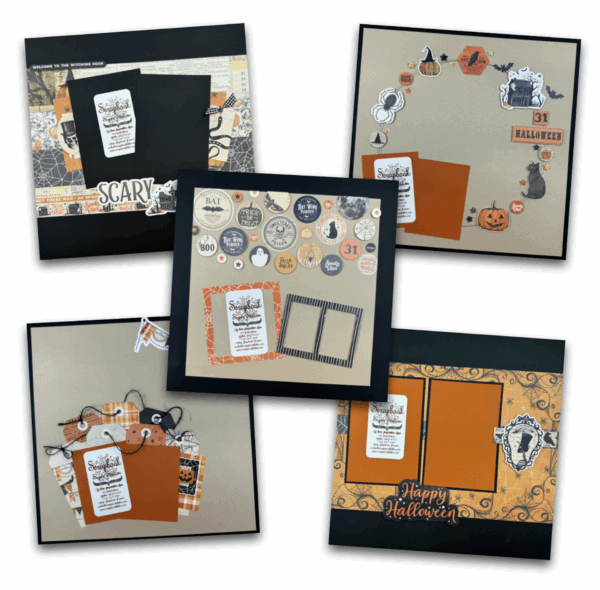 Photo Play Halloween Junque Collection Cut Up