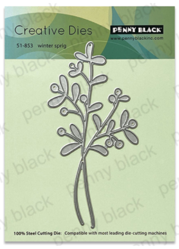 Penny Black Die Winter Sprig