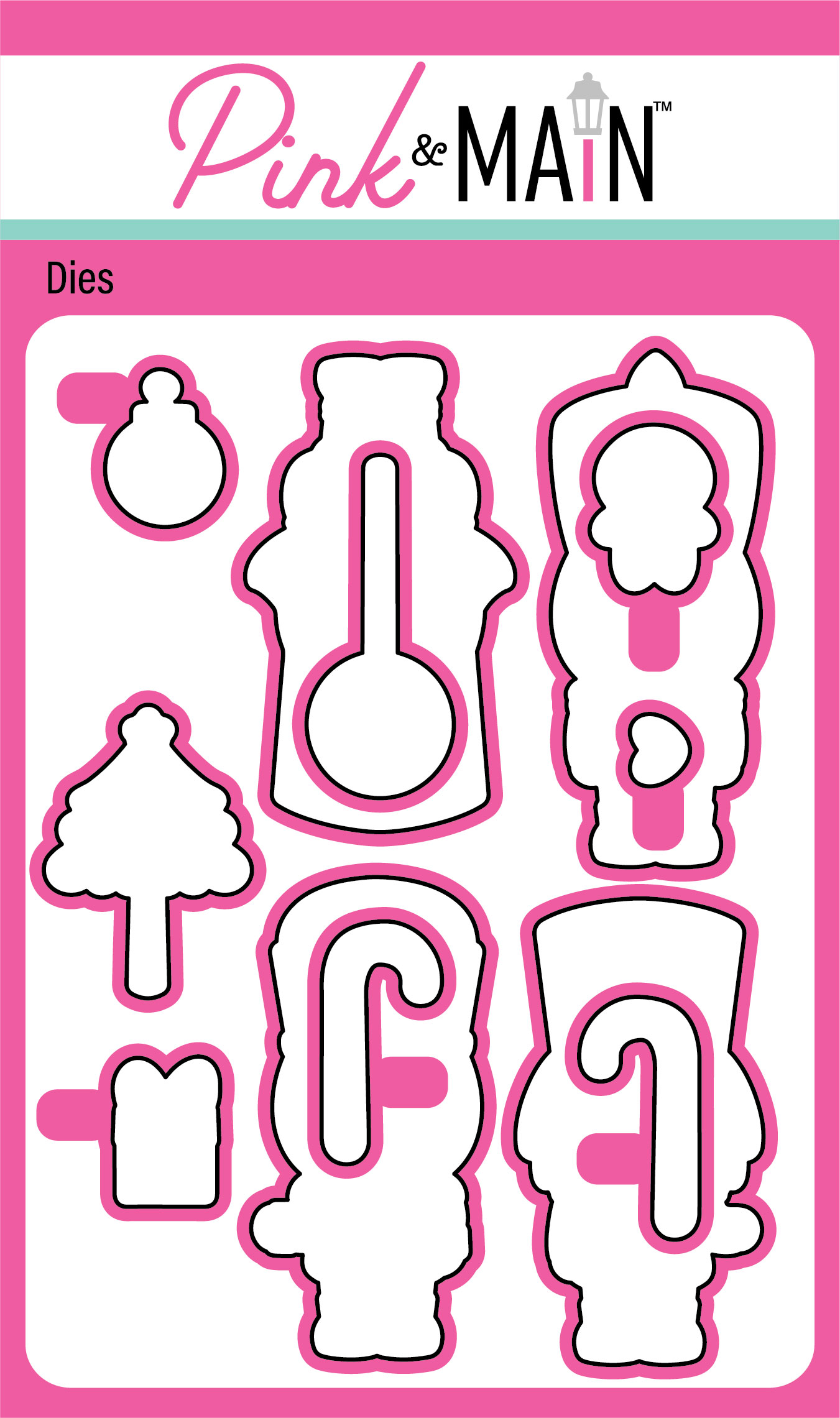 Pink & Main Die Nutcracker Kisses