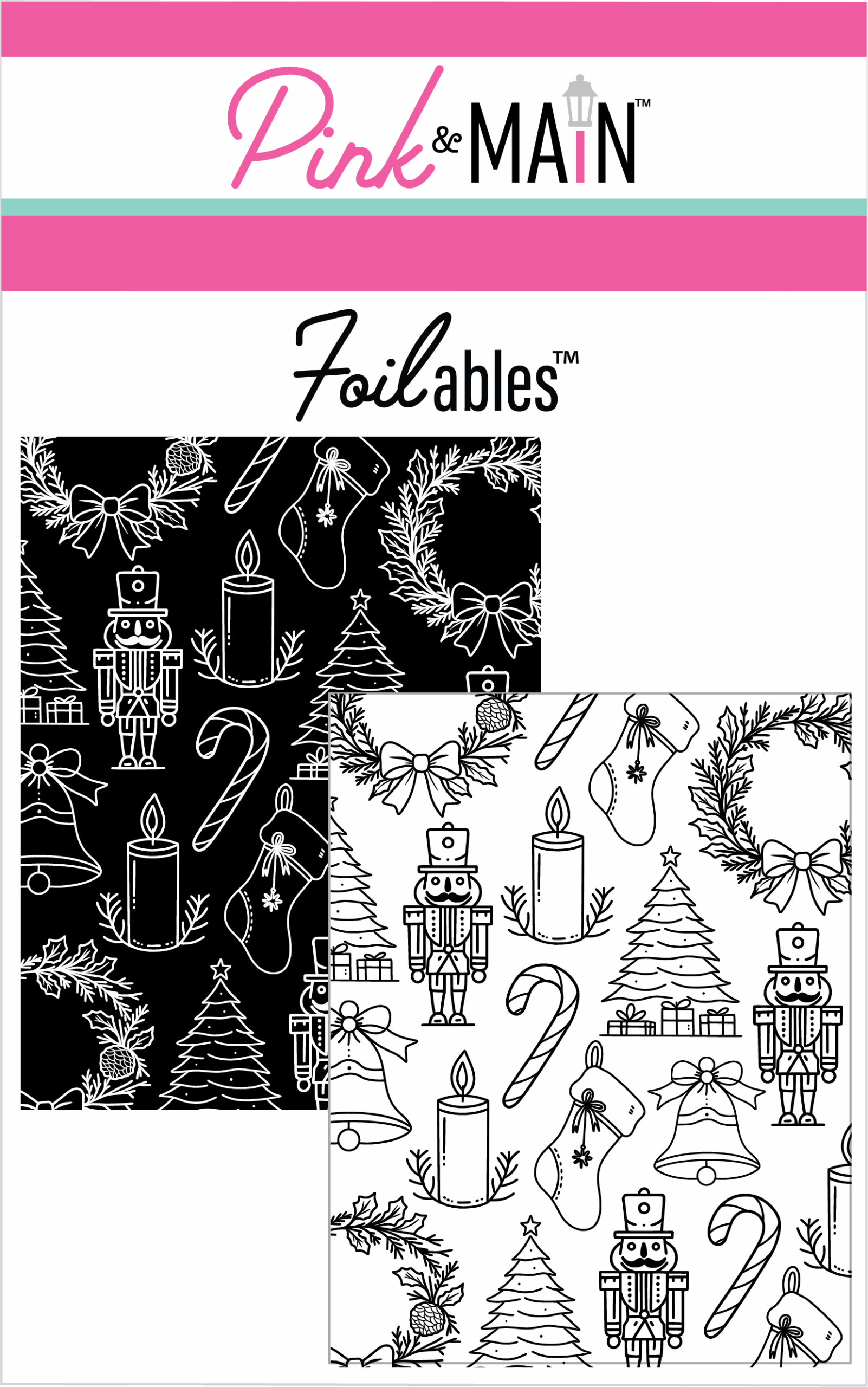 Pink & Main Foilables Home For Christmas
