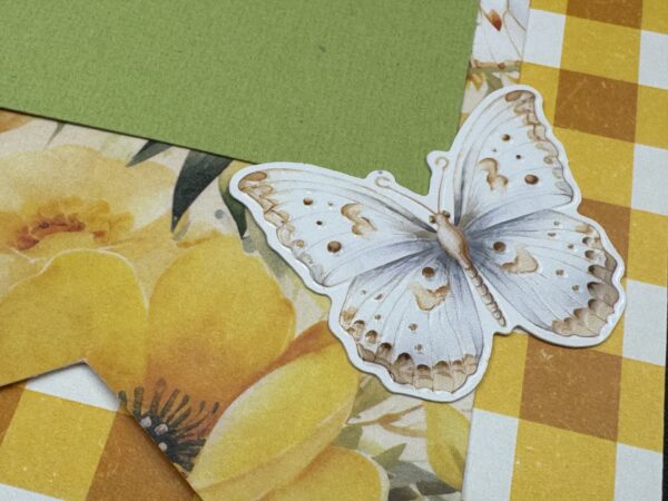 Paper Roses Bees & Butterflies