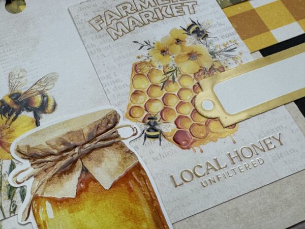 Paper Roses Bees & Butterflies