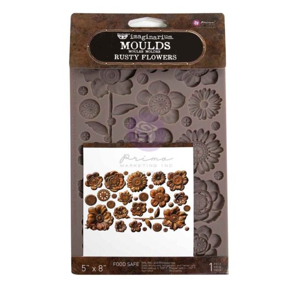 PRIMA MOULDS RUSTY FLOWERS