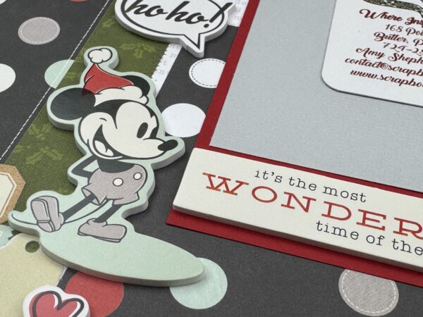 Simple Stories Say Cheese Classic Mouse Christmas