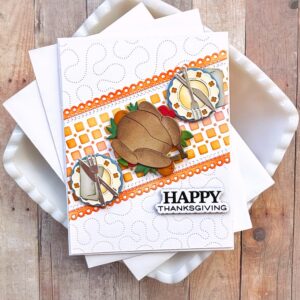 Waffle Flower Die Pumpkin Time Texture