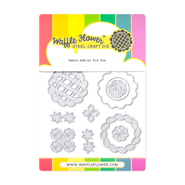 Waffle Flower Die Table Add-on Pie Waffle Flower Die Table Add-on Pie