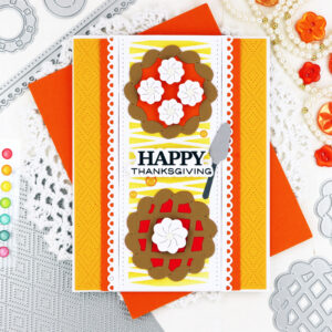 Waffle Flower Die Table Runner