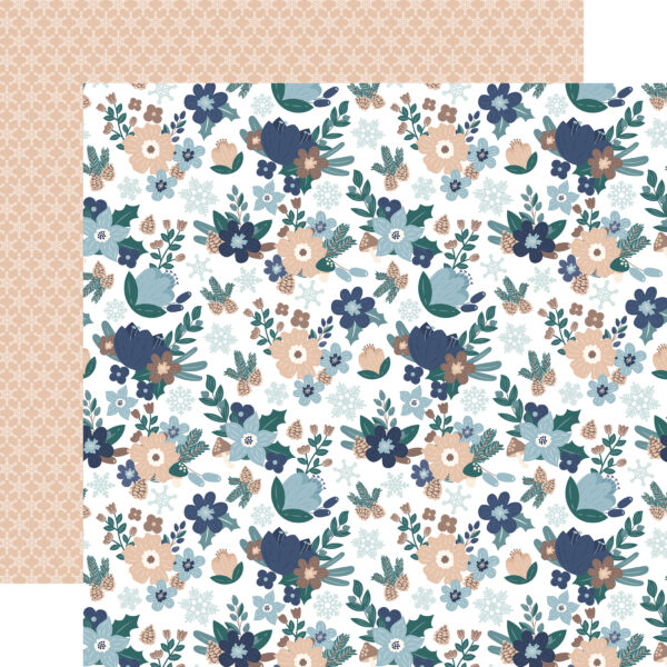 Echo Park Snow Days 12 X12 Chilly Floral Echo Park Snow Days 12 X12 Chilly Floral