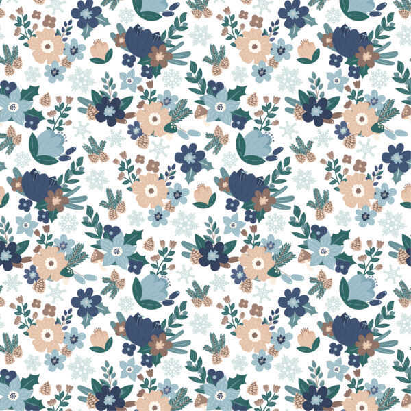 Echo Park Snow Days 12 X12 Chilly Floral