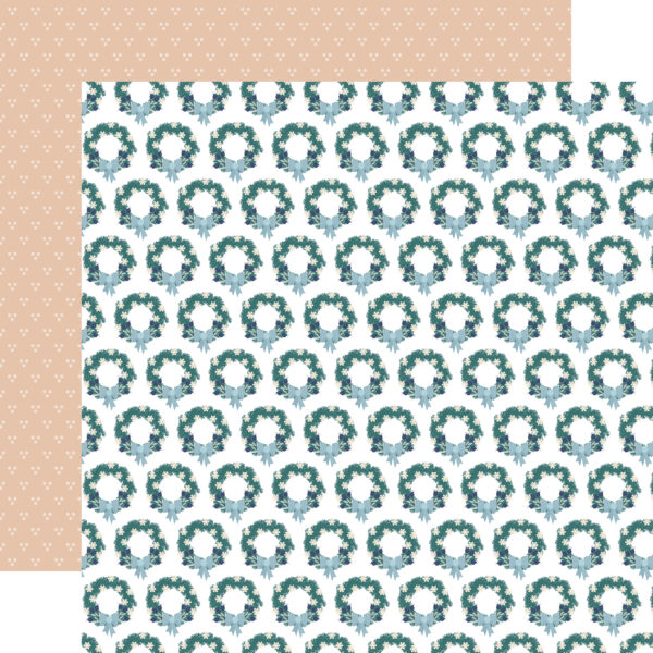 Echo Park Snow Days 12 X12 Winter Wreaths Echo Park Snow Days 12 X12 Winter Wreaths