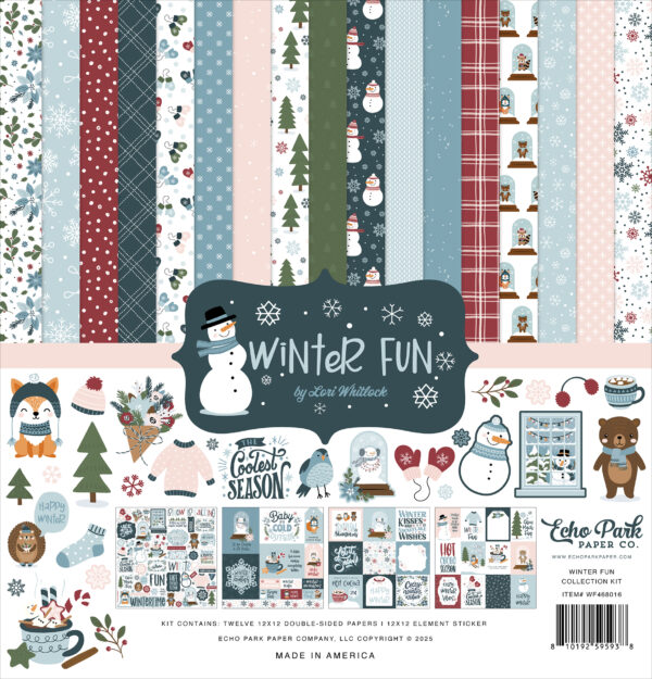 Echo Park Winter Fun Collection Kit Echo Park Winter Fun Collection Kit