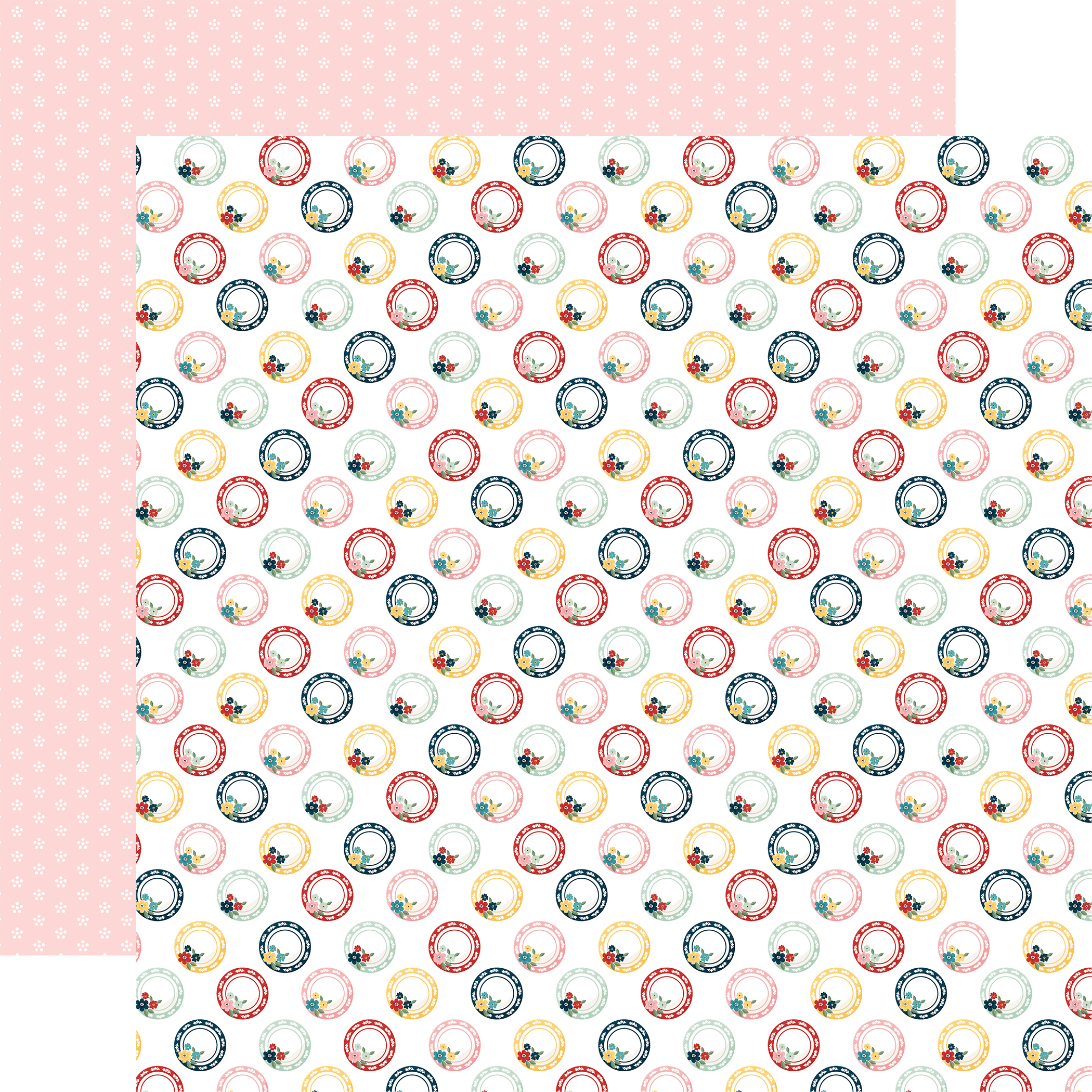 Echo Park Mom's Kitchen 12X12 Pretty Plates