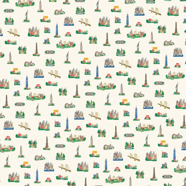 Carta Bella New York City 12X12 New York City Map